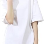 [SLEEPSINERO] tシャツ レディース 半袖 【体型カバー・ゆったり細見え】 シャツ レディーストップス 春 夏 クルーネック 大きいサイズ 吸汗速乾 通気 着痩せ オーバーサイズ レディース夏服 カットソー ロング 5分袖 おしゃれ