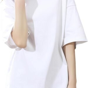 [SLEEPSINERO] tシャツ レディース 半袖 【体型カバー・ゆったり細見え】 シャツ レディーストップス 春 夏 クルーネック 大きいサイズ 吸汗速乾 通気 着痩せ オーバーサイズ レディース夏服 カットソー ロング 5分袖 おしゃれ
