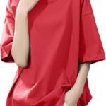 [SLEEPSINERO] tシャツ レディース 半袖 【体型カバー・ゆったり細見え】 シャツ レディーストップス 春 夏 クルーネック 大きいサイズ 吸汗速乾 通気 着痩せ オーバーサイズ レディース夏服 カットソー ロング 5分袖 おしゃれ