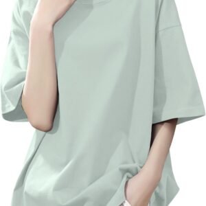 [SLEEPSINERO] tシャツ レディース 半袖 【体型カバー・ゆったり細見え】 シャツ レディーストップス 春 夏 クルーネック 大きいサイズ 吸汗速乾 通気 着痩せ オーバーサイズ レディース夏服 カットソー ロング 5分袖 おしゃれ