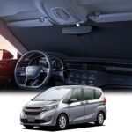 【6層断熱素材】 Lamicall ホンダフリードGB5/GB6/GB7/GB8型 H28.9-R6.6 フロントガラス サンシェード: 車サンシェード 日除け 車 クルマ フロントサンシェード 車用 フロントガラス サンシェード 折り畳み式 カーシェード 断熱 カー用品 遮光 遮熱 uvカット 紫外線遮蔽 擦り傷防止 断熱素材 暑さ対策 頑丈 収納ポーチ付き