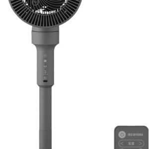 アイリスオーヤマ サーキュレーター扇風機 18畳 上下左右首振り リモコン付き 静音 STF-AC15TEC-H