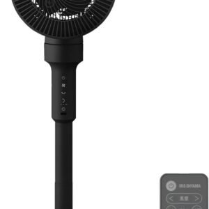【Amazon.co.jp限定】アイリスオーヤマ サーキュレーター 扇風機 静音 上下左右首振り 18畳 パワフル送風 コンパクト リモコン付き AZ-AC15TEC-B ブラック