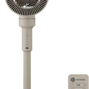 アイリスオーヤマ サーキュレーター扇風機 18畳 上下左右首振り リモコン付き 静音 STF-AC15TEC-C