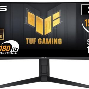 【Amazon.co.jp限定】ASUS ゲーミングモニター TUF Gaming VG34VQL3A 34インチ/180Hz/WQHD/1ms/Freesync Premium Pro/国内正規品