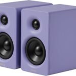 「VGP2025金賞&コスパ大賞」Edifier M60 マルチメディアスピーカー 66W Bluetooth 5.3 ハイレゾワイヤレス コンパクトなデザイン 専用アプリ スタンド付き USB-C/AUX入力 MDF製 限定色 パープル