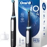 ブラウン 電動歯ブラシ オーラルB 【定番モデル】iO4 ホワイトニングを含むお口ケアの基本 iOG41B60BK 防水 【Amazon.co.jp 限定】