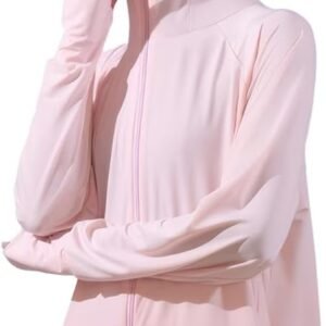 [Goodfeel] ラッシュガード レディース UVカット99.9％ UPF50+ 体型カバー 長袖 大きいサイズ パーカー 水着 フード付き 涼しい 冷感 360°紫外線対策 日焼け防止 軽量 通気性 速乾 夏服 アウター アウトドア 海