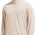 [DMFU] ラッシュガード ラッシュパーカー メンズ 夏服 UV カットパーカー 接触冷感 涼しい 軽量 通気性 無地 体型カバー 長袖 フード付き UPF50+ 夏 アウター 日焼け対策ウェア 薄手