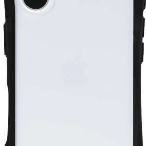【Amazon.co.jp限定】iFace Reflection iPhone 17 ケース クリア 強化ガラス (ブラック)【エコPKG】【 iphone17 ケース アイフォン17 カバー スマホケース 透明 耐衝撃 ストラップホール付き クリアケース 】