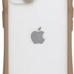 【Amazon.co.jp 限定】iFace Reflection iPhone 15/14/13 ケース ケース クリア 強化ガラス (ベージュ)【エコPKG】【 アイフェイス アイフォン15 14 13 カバー スマホケース 透明 耐衝撃 ストラップホール付き クリアケース 】