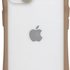 【Amazon.co.jp 限定】iFace Reflection iPhone 15/14/13 ケース ケース クリア 強化ガラス (ベージュ)【エコPKG】【 アイフェイス アイフォン15 14 13 カバー スマホケース 透明 耐衝撃 ストラップホール付き クリアケース 】