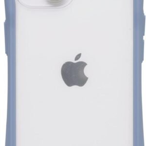 【Amazon.co.jp 限定】iFace Reflection iPhone 15/14/13 ケース ケース クリア 強化ガラス (ペールブルー)【エコPKG】【 アイフェイス アイフォン15 14 13 カバー スマホケース 透明 耐衝撃 ストラップホール付き クリアケース 】