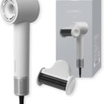 SALONIA サロニア スムースシャインスマートドライヤー アッシュホワイト SAL25120AW ヘアドライヤー 大風量 速乾 マイナスイオン
