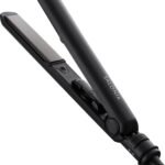 SALONIA サロニア ミニ ストレートアイロン ヘアアイロン SL-010SB ブラック 【Amazon.co.jp限定】