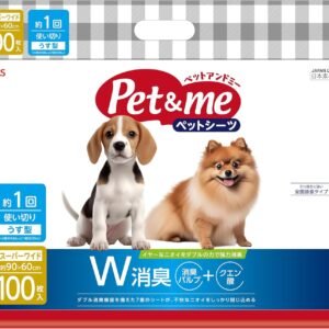 ペットアンドミー Pet&me ペットシーツ うす型 薄型 1回使い切りタイプ スーパーワイドサイズ 60×90cm 100枚入り