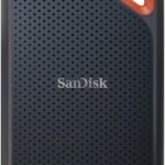 【Amazon.co.jp限定】SanDisk SSD 外付け 1TB USB3.2Gen2 読出最大1050MB/秒 防滴防塵 SDSSDE61-1T00-GH25 エクストリーム ポータブルSSD V2 Win Mac PS4 PS5 エコパッケージ 5年保証