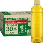 [機能性表示食品] 伊藤園 ラベルレス おーいお茶 濃い茶 460ml×30本 スマートボトル