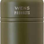 アトラス 水筒 500ml 保冷 保温 真空断熱 ステンレス マグボトル 軽量 直飲み 洗いやすい アウトドア WENS ウェンズ 530ml カーキ 白湯 AWPB-501KH