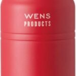 アトラス 水筒 500ml 保冷 保温 真空断熱 ステンレス マグボトル 軽量 直飲み 洗いやすい アウトドア WENS ウェンズ 530ml スイカ 赤 レッド 白湯 AWPB-501SUI