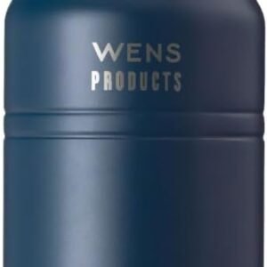 アトラス 水筒 500ml 保冷 保温 真空断熱 ステンレス マグボトル 軽量 直飲み 洗いやすい アウトドア WENS ウェンズ 530ml ネイビー 白湯 AWPB-501NV
