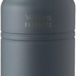 アトラス 水筒 500ml 保冷 保温 真空断熱 ステンレス マグボトル 軽量 直飲み 洗いやすい アウトドア WENS ウェンズ 530ml フォグブルー 青色 白湯 AWPB-501FBL