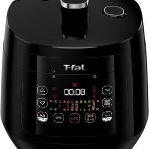 【オンライン限定】 ティファール 電気圧力鍋 3L 4人用 時短 おまかせ手料理 1台12役 自動調理 無水調理 「ラクラ・クッカー コンパクト」 独自の煮込み鍋 レシピブック付き ブラック CY3518JPA