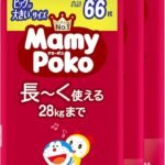 【パンツ ビッグより大きいサイズ】マミーポコ パンツ ドラえもん オムツ(13~28kg)66枚(22枚×3)〔ケース品〕【Amazon.co.jp 限定】