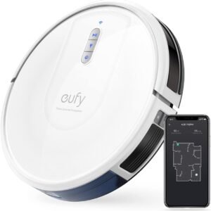 Anker Eufy (ユーフィ) RoboVac G30 (ロボット掃除機)【スマート・ダイナミック・ナビゲーション 2.0 / Wi-Fi対応/超薄型/強力吸引/自動充電/BoostIQ搭載】ホワイト 予約タイマー カーペット