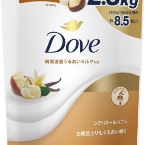 Dove(ダヴ) ボディウォッシュ シアバター&バニラ 大容量 詰替 8.5個分 2.8kg 瞬間浸透うるおいミルク トリプルセラミド配合 濃密泡