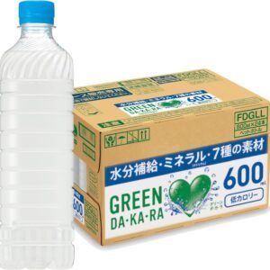 GREEN DA・KA・RA(グリーンダカラ) サントリー グリーンダカラ ラベルレス スポーツドリンク ペットボトル (冷凍兼用) (熱中症対策) 600ml ×24本 まとめ売り実施中
