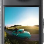 Insta360 X3 ｜360度カメラ アクションカメラ 新型1/2インチ48MPセンサー IPX8防水 5.7K360度動画 72MP360度写真 手ブレ補正 アクティブHDR 4K一人称視点 60fps自撮り 360度水平維持 AI編集 音声制御2.0 長時間 アクションカム 360度ライブ配信 Vlog、バイク、水中撮影用 webカメラモード 通常版-SDカードなし