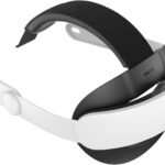KIWI design K4 Quest 3S/3に対応 ヘッドストラップ コンフォート メタクエスト3/3Sに対応 ストラップ エリートストラップ交換用 軽量/快適な着用感 安定 meta quest 3/3sに適用 アクセサリー めたくえすと3に適用 V睡可能