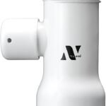 Noend オーガニックファインバブル洗濯機アダプター ナノバブル発生器 【汚れ除去｜ニオイ除去｜洗濯槽洗浄】【部屋干し臭｜生乾き臭】【国内ブランド｜特許取得｜日本初】【タテ型洗濯機/ドラム式洗濯機対応｜工具不要】【グッドデザイン賞2024年度受賞｜金属製】 (アダプター単品/ホワイト)