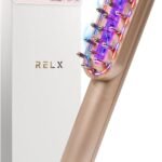 RELX 電気ブラシ EMS 美顔器【日本企業企画】リフトブラシ LED 頭皮ケア 美容家電 母の日 ギフト プレゼント ローズゴールド