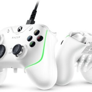 Razer Wolverine V2 Chroma (White) PC&XBOX用コントローラー メカタクタイル アクションボタン 方向キーのボタン割り当て可能 6つのマルチファンクションボタン 集中連射 Choma Windows10/Xbox One/Xbox Series X|S/PC対応 【日本正規代理店保証品】 RZ06-04010200-R3M1