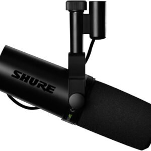 SHURE プリアンプ搭載 SM7dB : ダイナミックマイク カーディオイド 単一指向性 XLR 有線 ストリーミング 配信 YouTube 音声 音楽 演奏 録音 レコーディング 実況 ゲーミング ポッドキャスト ボーカル DTM 【国内正規品/メーカー保証2年】