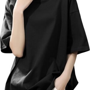 [SLEEPSINERO] tシャツ レディース 半袖 【体型カバー・ゆったり細見え】 シャツ レディーストップス 春 夏 クルーネック 大きいサイズ 吸汗速乾 通気 着痩せ オーバーサイズ レディース夏服 カットソー ロング 5分袖 おしゃれ