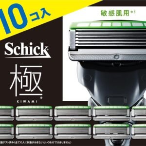Schick(シック) 極 KIWAMI 敏感肌用 5枚刃 替刃(10コ入) 男性用 髭剃り カミソリ