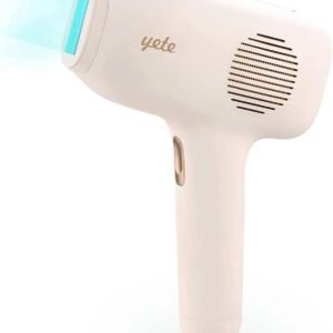 Yete（エイティー） 脱毛器 家庭用脱毛器 IPL光脱毛器 レディー脱毛器 冷感脱毛 無限照射回数 5段階照射 男女兼用 全身ムダ毛処理 PSE安全認証済み 祝日 母の日 誕生日 (クリーム)