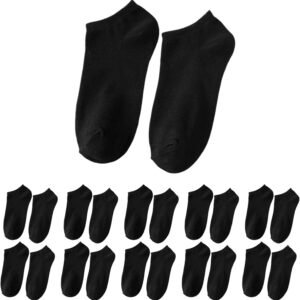 [ZHENICH] 【Amazon.co.jp限定】 メンズ くるぶしソックス 10足セット 【抗菌・防臭】 吸汗速乾 通気性 春夏用 薄手 スポーツ対応 履き心地快適 日常使い 使い捨てタイプ