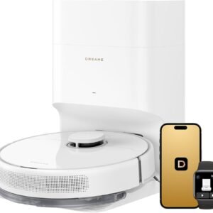 dreame F10 Plusロボット掃除機 吸引＆水拭き両対応 13,000Pa超強力吸引Vormax™技術/5200mAh大容量バッテリー（300 分間連続で清掃可能）/自動ゴミ収集（90日間対応）/ゴムブラシ（髪の毛絡まり防止）/液体・固体汚れ同時処理/スマートマッピング対応
