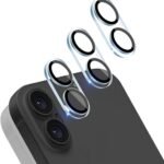 【3枚セット】 対応 iPhone 17 カメラフィルム 【日本製素材旭硝子製】 用 いphone17 カメラレンズ 保護 カバー 強化ガラス 硬度9H 衝撃吸収 擦り傷防止 指紋防止 全面保護 極薄 高透過率 貼り付け簡単 対応 アイフォン17 カメラ保護フィルム