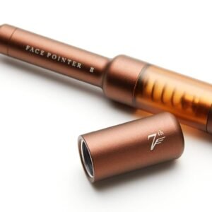 【6/11まで現行価格】The FACE POiNTER 7th フェイスポインター COREFIT ポスポス ペン型美顔器 フェイスライン（ディープレッド）