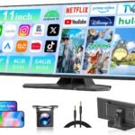 【Amazon.com.jp限定】 VANBAR 11インチ ディスプレイオーディオ Android 15搭載 カーナビ 1台3役 (ナビ/ドラレコ/CarPlay) 8コアCPU 4+64GB 大容量 YouTube/Netflix 動画視聴 ワイヤレスミラーリング & Android Auto 1920x720 画面分割表示(1:1/5:3/3:5) GPS内蔵 自動明るさ調整 技適取得済