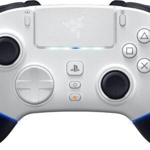【PlayStation公式ライセンス商品】 Razer レイザー Wolverine V2 Pro White Edition ワイヤレス コントローラー プレイステーション PS5&PC対応 HyperSpeed Wireless 8方向 マイクロスイッチ 方向キー 6つのマルチファンクションボタン Chroma RGB ウルヴァリン ブイツー プロ ホワイト 【日本正規代理店保証品】