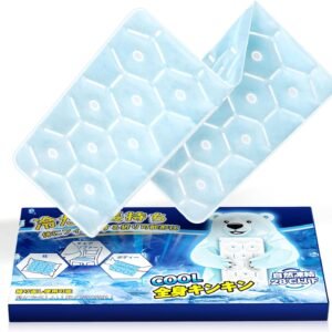 【日本業界初！28℃で自然凍結】GGPT アイス枕 氷嚢 ひんやりマット [41×30cm] 氷枕 結露なし 冷却マット 繰り返し使用可能 冷感マット 長時間 ひんやりクールシート 冷却グッズ 最強 ひんやりグッズ 冷感 枕 クール 暑さ対策グッズ 熱中症対策 アイスパック 赤ちゃん ベビーカー ペット 大人用 室内 屋外 外出 花火大会 スポーツ観戦 アウトドア 父の日 母の日 記念日 誕生日プレゼント お祝い ブルー