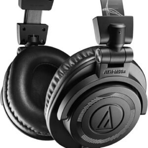 オーディオテクニカ モニターヘッドホン 有線 マットブラック 2025年限定カラー ATH-M50x ENSO/スタジオレコーディング/ミキシング/DJ/トラックメイキング/ゲーミング