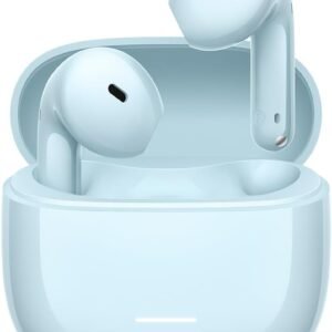 シャオミ(Xiaomi) REDMI Buds 8 Active ワイヤレスイヤホン Bluetooth 5.4 ノイズリダクション デュアルマイクAI通話 インナーイヤー型 SBC/AAC対応 低遅延 IP54 防塵防滴 Google Fast Pair マルチポイント 急速充電 最大37時間再生 iPhone Android Pad適用 会議 通勤 運動 小型軽量 ブルー