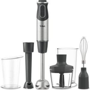 ティファール ハンドブレンダー ミキサー 電動泡立て器 離乳食づくり 1台6役 つぶす・混ぜる・切る・刻む・泡立て 「ハンドブレンダー べビーマルチ」 レシピブック付き HB65H8JPA
